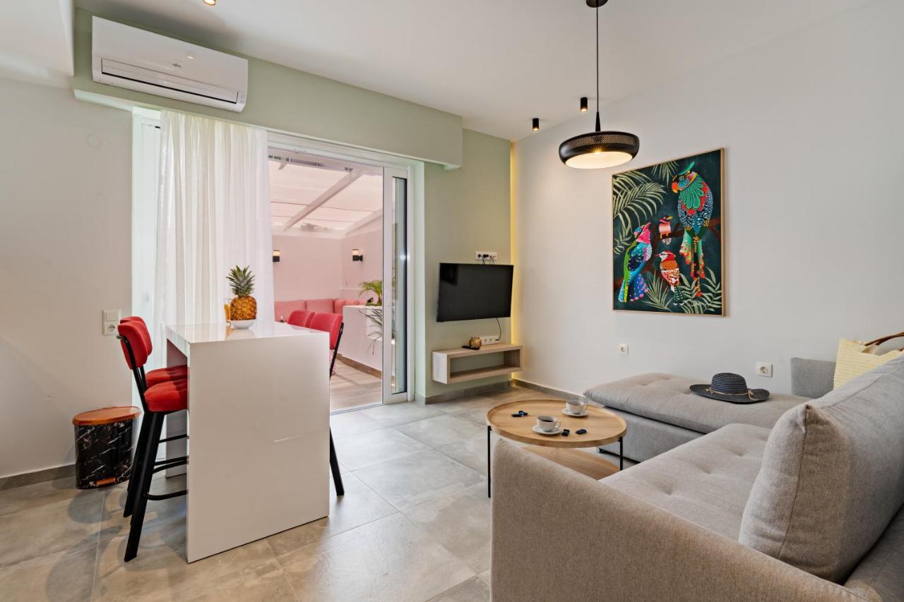 City And Sand Suites Agios Andonios  Luaran gambar