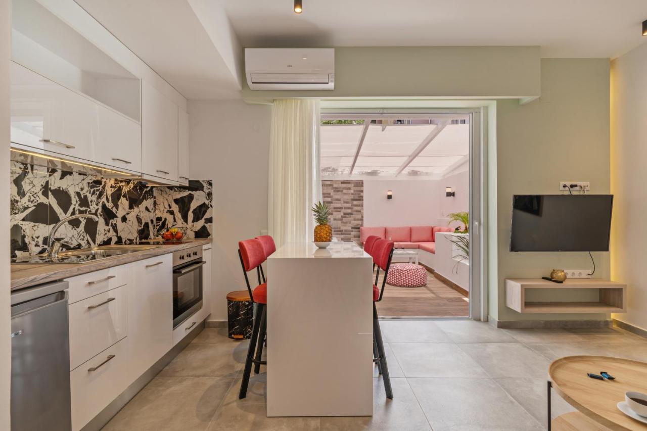 City And Sand Suites Agios Andonios  Luaran gambar